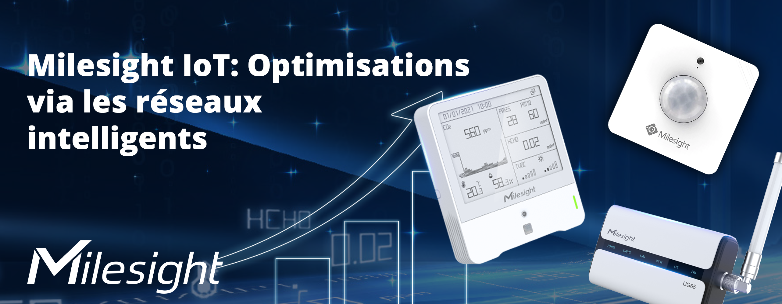 Milesight IoT: optimisations via des réseaux intelligents